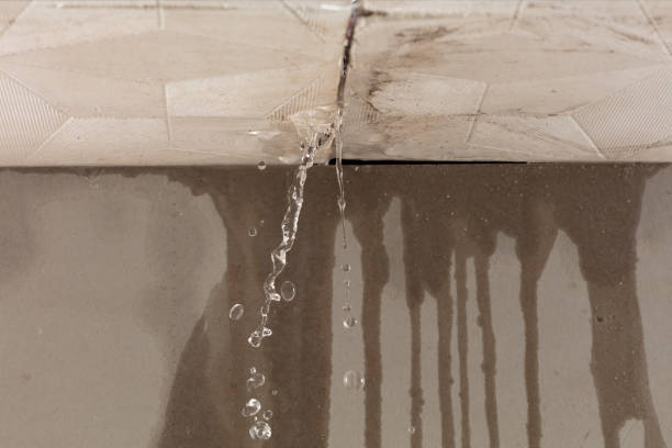 Professional Flood Damage Cleanup technician working in Metuchen, NJ